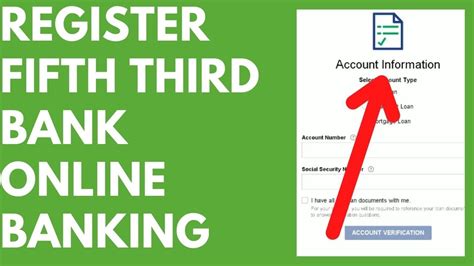 How To Register Fifth Third Bank Online Banking Account Create Fifth