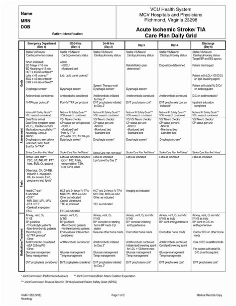 30 Examples Of Nursing Care Plans Example Document Template