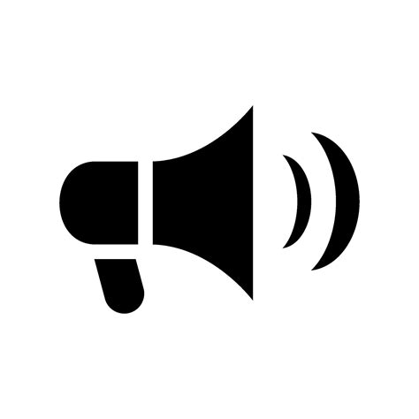 Loudspeaker Icon Vector Symbol Design Illustration 26328571 Vector Art at Vecteezy