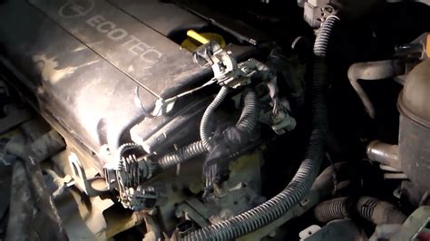 Opel zafira, замена термостата, замена корпуса датчика температуры ...