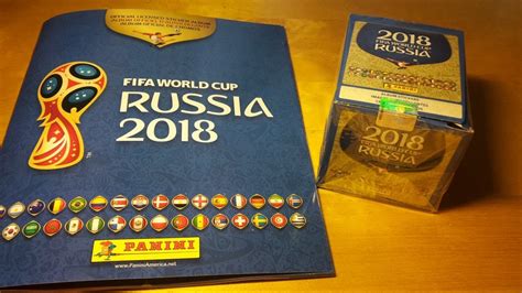 2018 Panini World Cup Russia Stickers Collection Box Break And Album