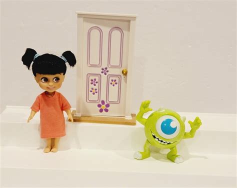 Disney Animators Collection Boo Doll Monsters Inc Mini Play Set Etsy