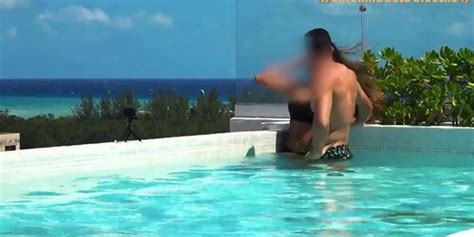 Omg Big Ass Latina Has Risky Sex In A Public Swimming Pool Antonio Mallorca Tnaflix