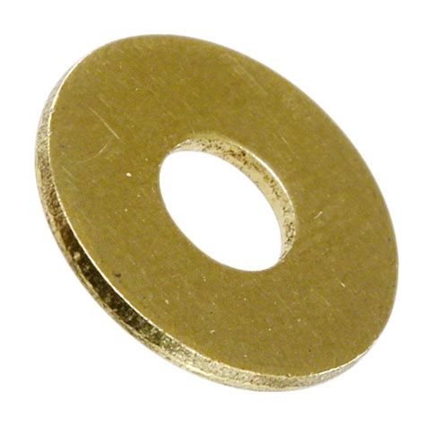 Шайба DIN 9021 плоская с увеличенным полем латунь М5 от компании ...