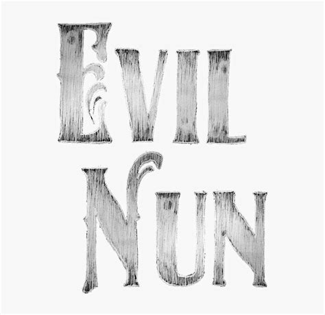 Evil Nun Game Logo, HD Png Download - kindpng