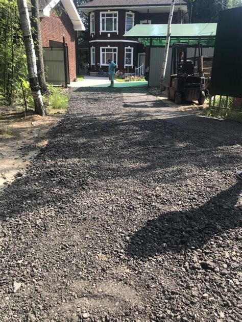Дорожки из асфальтовой крошки на даче (77 фото) - красивые картинки и ...