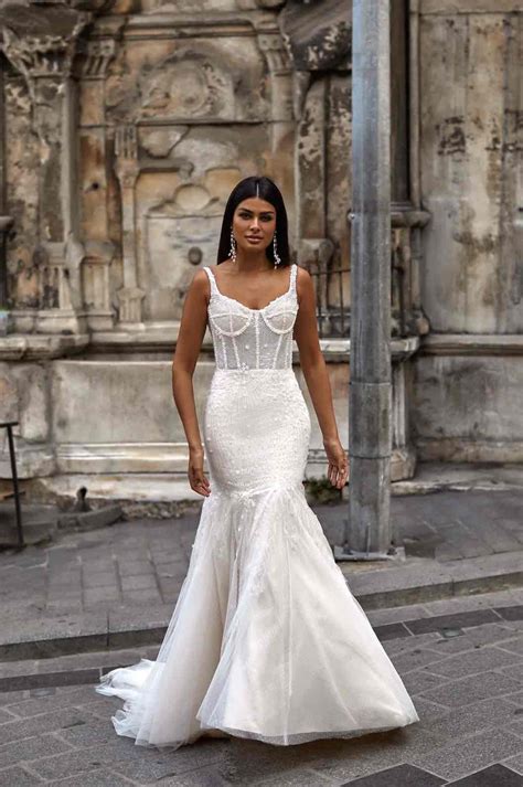 Fit And Flare Wedding Dress Stillwhite
