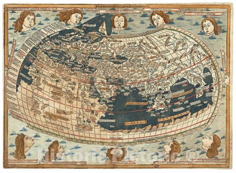 1482 Map Of The World Map