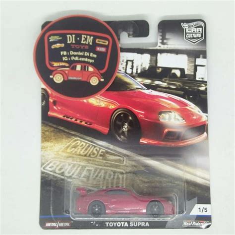 Jual Hot Wheels Cruise Boulevard Toyota Supra Di Seller Di Em Toys Jatimulya Kab Tangerang