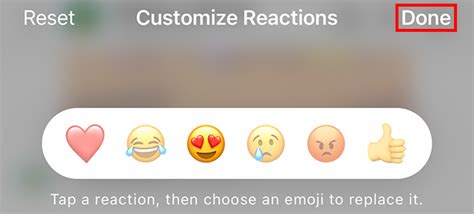 Instagram Direct: How to Customize the Emoji Reaction Bar