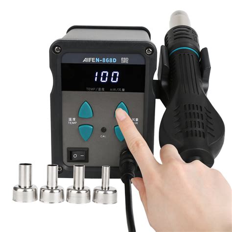 AIFEN 868D 700W 100 500 Hot Air Rework Station Motherboard Soldering Repair Tool For Mobile