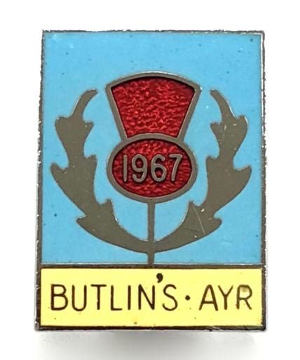 Sally Bosleys Badge Shop Butlins 1967 Ayr Holiday Camp Scottish