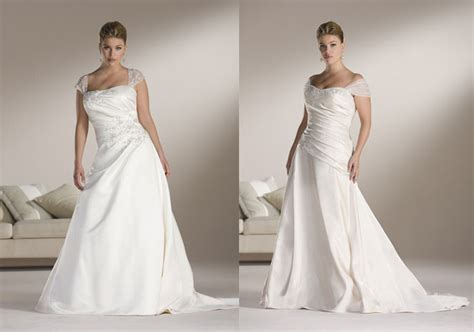 Свадебные платья 50 52 размера - какой фасон выбрать, фото