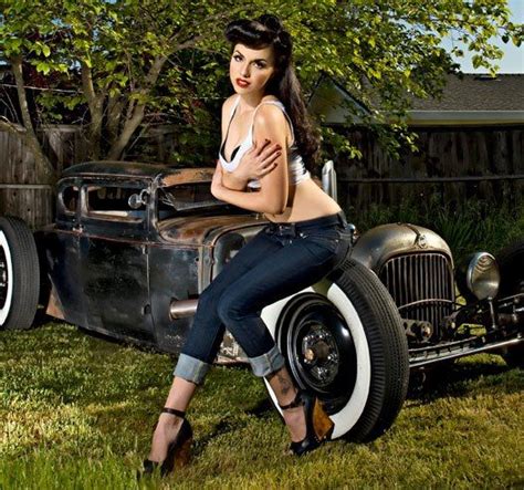 Pin On Hot Rods And Pin Up Girls