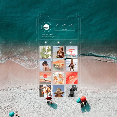 Bikini In A Bottle Branding On Behance