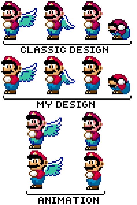 Pixilart Smw Big Mario Sprites By Supersonic