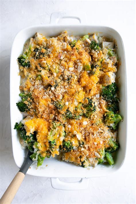 Chicken Broccoli Rice Casserole Recipe The Forked Spoon
