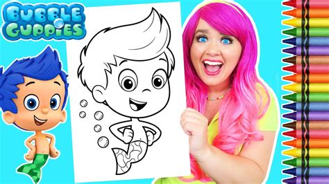 Bubble Guppies Gil Coloring Pages