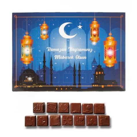 Schokoladen Kalender Ramadan mit 30 Türchen - Süss und Lecker