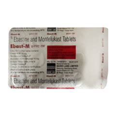 EBAST M Tablet 15 S Price Uses Side Effects Netmeds