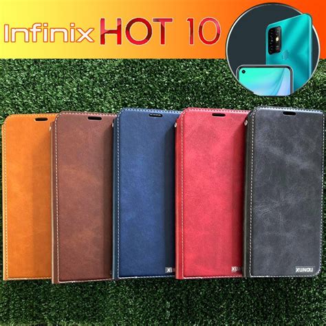 เคสฝาพบ XUNDU leather Case สำหรบ Infinix Hot Shopee Thailand