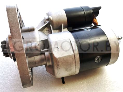 Стартер редукторный Амкодор, МТЗ, ГАЗ, МАЗ, Д245/260 24в 3,5кВт, 10 зуб ...
