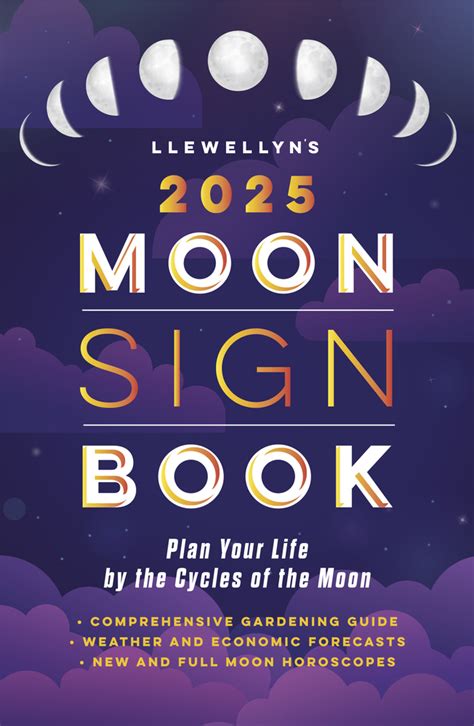 Llewellyn Moon Sign Book 2025 Calendar - carlye kimberlee