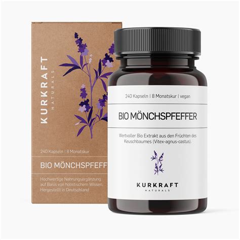 Kurkraft Bio Mönchspfeffer Kapseln 240 St shop apotheke