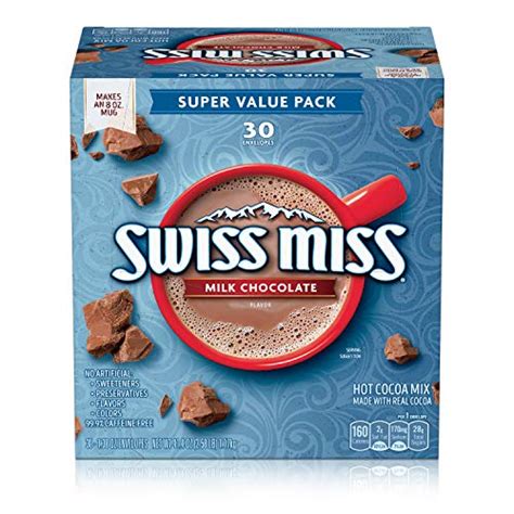 Buy Swiss Miss Marshmallow Hot Cocoa Mix 30 1 38 Oz Envelopes Swiss Miss Marshmallow Lovers