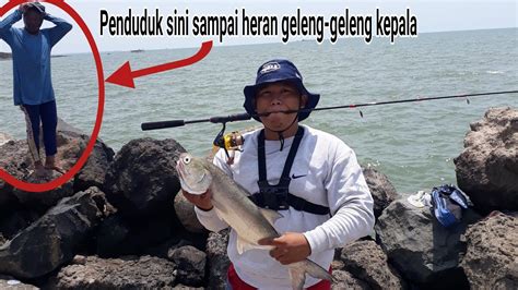 Spot Mancing Pantai Marina Semarang Laut Utara Jawa Youtube