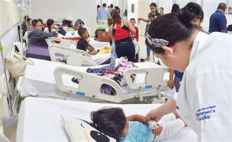 Colapsa Sala Pediátrica Del Ihss Por Casos De Dengue