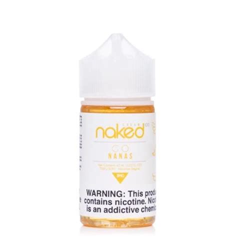 Naked 100 Cream Go Nanas 60ml Vape Juice Best Price 21 99 VapoSearch
