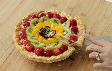 resep pie buah puff pastry ala chef devina camilan enak  libur