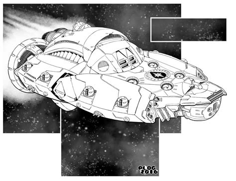 Battletech Black Lion Class Battlecruiser By Sharlin On Deviantart