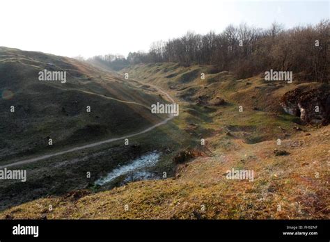 Fort Douamont Outside Battlefield Of Verdun March 2015 Stock Photo
