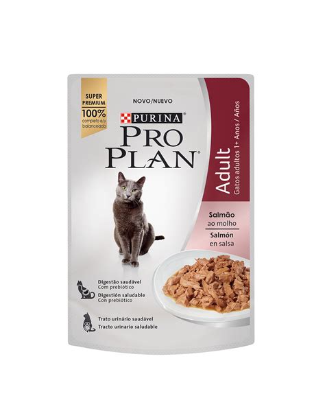 Alimento H Medo Para Gato Pro Plan Adultos Salm N Sobre