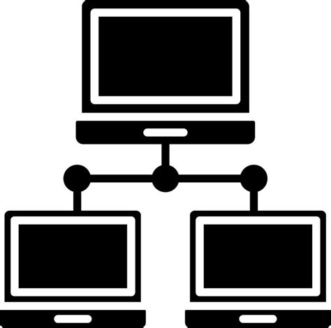 Local Network Glyph Icon 53896790 Vector Art At Vecteezy