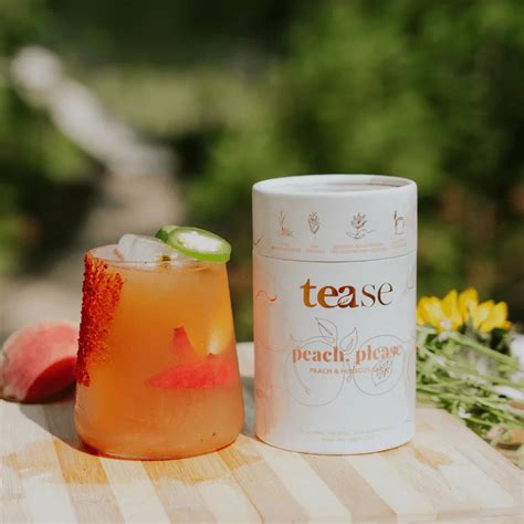 peach  natural tea blend art noise canada
