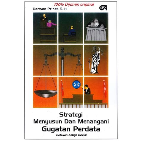 Jual Buku Strategi Menyusun Dan Menangani Gugatan Perdata Cetakan Iii