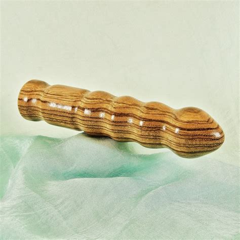 Zebrano Wood Dildo Etsy