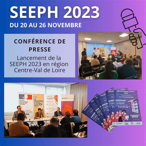 Lancement De La Seeph En R Gion Centre Val De Loire Semaine