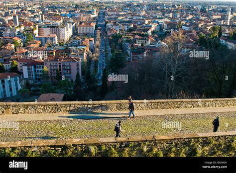 Old Walls Bergamo Italy Stock Photo Alamy