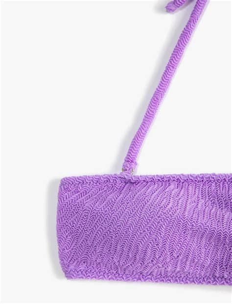 Mor Kad N Straplez Bikini St Boyundan Ba Lamal Dokulu Sak Mm Koton