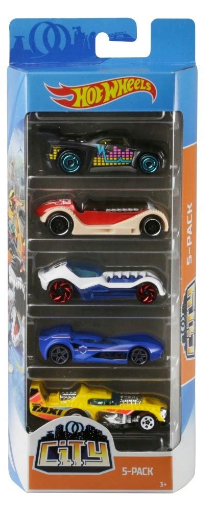 Hot Wheels Ma E Autka Pojazdy Zestaw Pak City