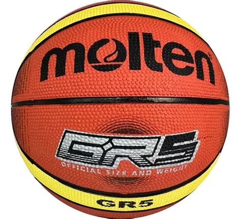 Pelota De B Squet Molten Competicion Bgrx Paneles N Color