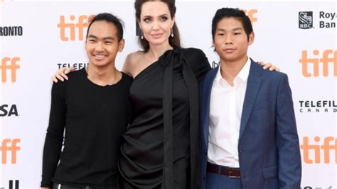 Angelina Jolies Sons Maddox And Pax Worked On Her Latest Movie