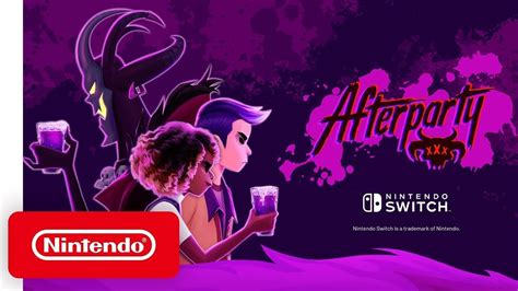 Afterparty Launch Trailer Nintendo Switch YouTube