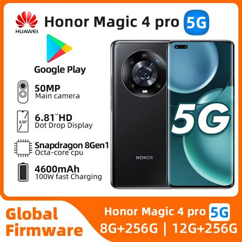 Honor Telefone Usado Nfc De Carregamento R Pido Magic Pro