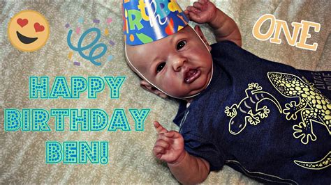 Happy Birthday Ben Reborn Baby Birthday Tag YouTube