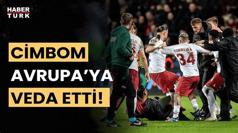 Sparta Prag Galatasaray Ma Sonras Kavga Okan Buruk A K Rm Z Kart